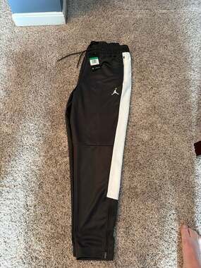 Jordan Team Basketball Track Warm-Up Pants Gray/White CN5344. Size XL